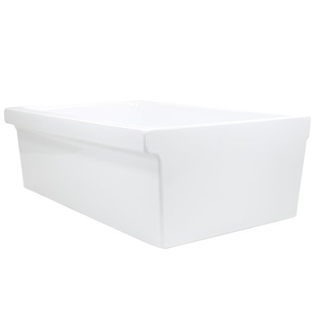 NANTUCKET SINKS 30 Inch Reversible Wequassett Farmhouse Sink WHFCDL30